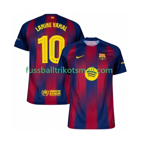 Fußballtrikots FC Barcelona Lamine Yamal 10 Champions League 2025-2026 Kurzarm Heimtrikotsatz kaufen